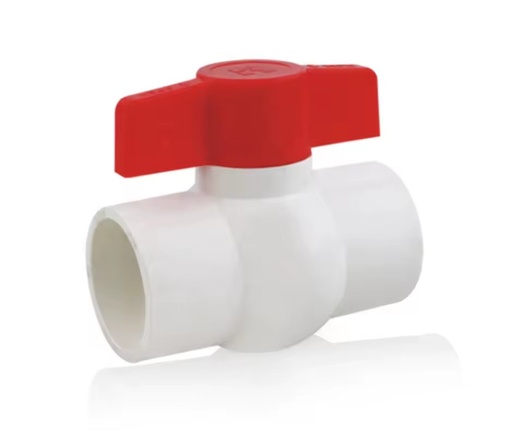 HJ Manufacture Customized Color All Size From 1/2" to 4" Pvc Compact Ball Valve