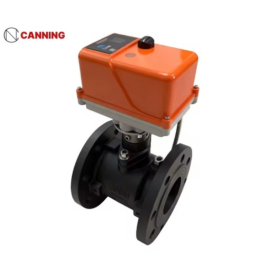Factory Wholesale CTF-150NB Low-power Electric Waterproof Flanged Butterfly Valve DN50-DN150 Ductile Iron Water System Supply
