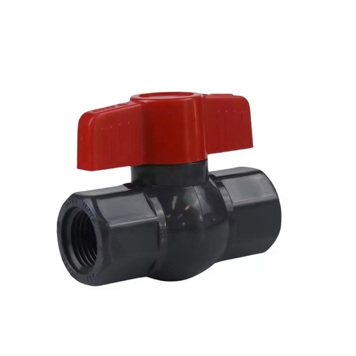 HJ High Quality Original Factory Export UPVC Pipe and Fittings Plastic Thread Socket Octagonal Ball Valve