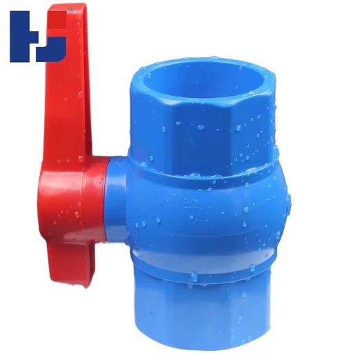 Factory NSF61 HJ Brand Water ANSI DIN 2-1/" 3" 4" Pvc Valve Thread PVC Plastic Ball Valve