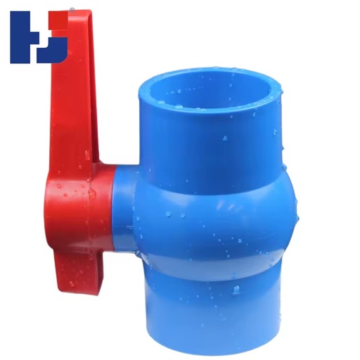 Factory NSF61 HJ Brand Water ANSI DIN 2-1/" 3" 4" Pvc Valve SOCKET PVC Ball Valve