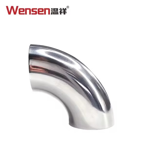 Wensen Sanitary 304 Stainless Steel Elbow - Welded 90° Pipe Fitting 10mm Bend Tube