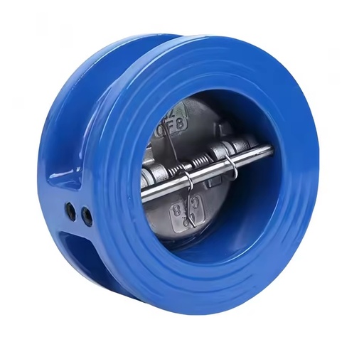 PN10/16 6inch Ductile Iron Stainless Steel One Way Non Return Valve Dual Plate Wafer Flap Check Valve DN100 DN150