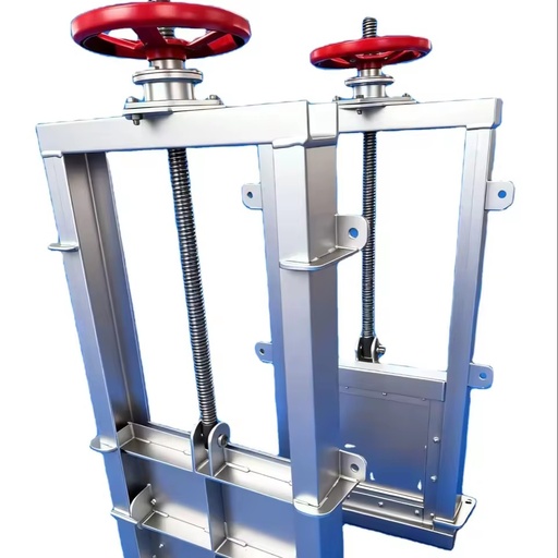 Customizable 2000*1000mm Manual Wall Mounted Reservoir Sluice Gate Channel Penstock Water Diversion Project