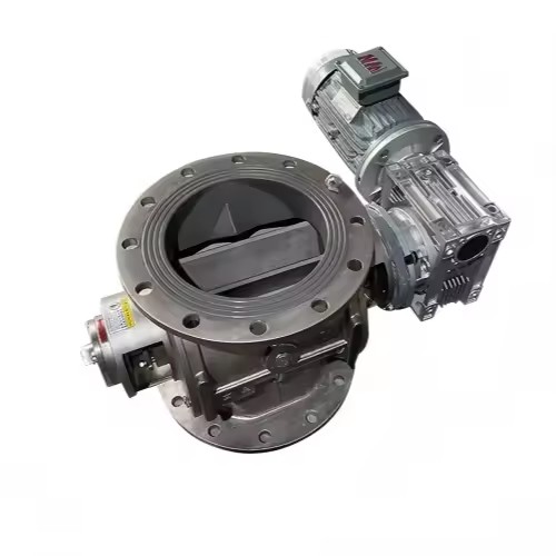 High Temperature Electric Control Food Grade Discharge Rotary Valve for Bulk Material OEM