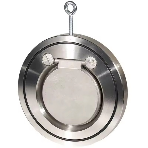 Slap Single Plate CF8 CF8M Check Valve DN50-DN300 for PTFE/EPDM/FKM Three Seal Rings for Marine Offshore Application
