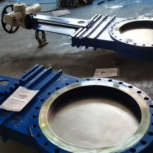 32 Inch Electric Actuator Motorized Rising Stem Wcb Api Knife Gate Valve Price List