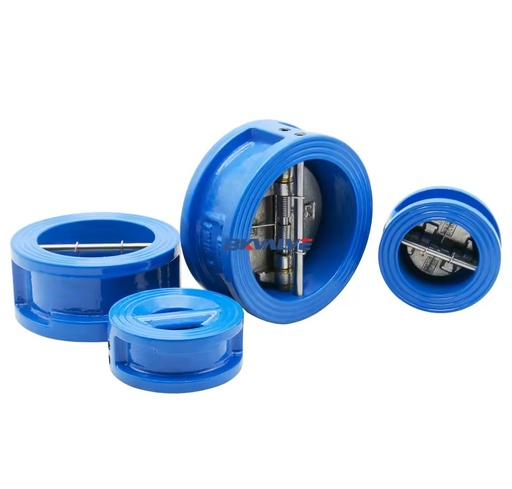 Non Return Wafer Type Swing Dual Plate Check Valve Dn100 for Water