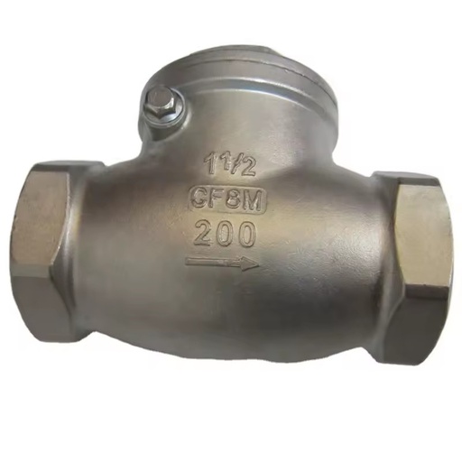 Swing Check Valve Female Threads 200PSI 304 Stainless Steel Non-return Valve Non Return Water Valve