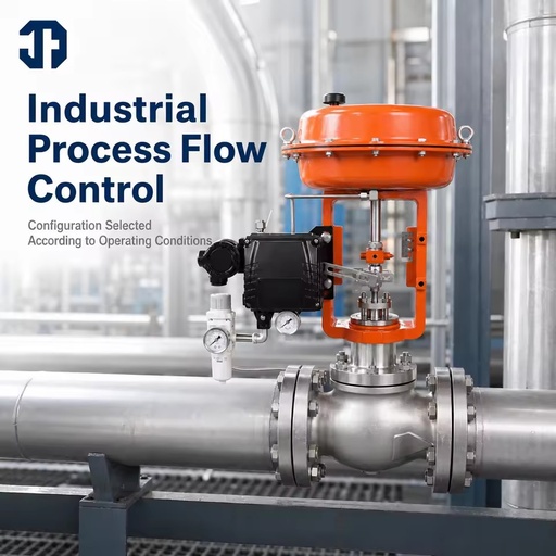 Stainless Steel Globe Control Valve with Pneumatic Diaphragm Actuator and Positioner for Process Control OEM