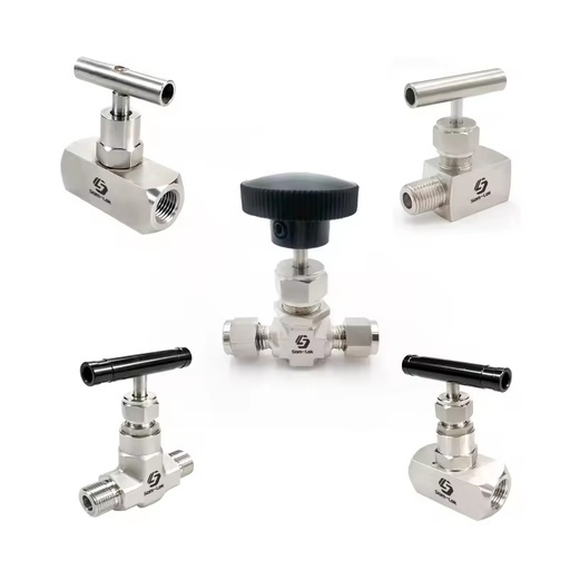 High Pressure Stainless Steel Needle Valve for Oil Female Thread Needle Valve 1/2inh Instrumentation Needle Valve