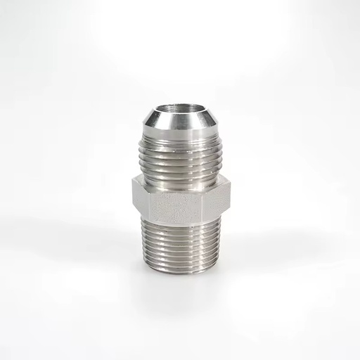 Stainless Steel SAE 37 Degree JIC NPT Male Hydraulic Fittings Tube Adapter