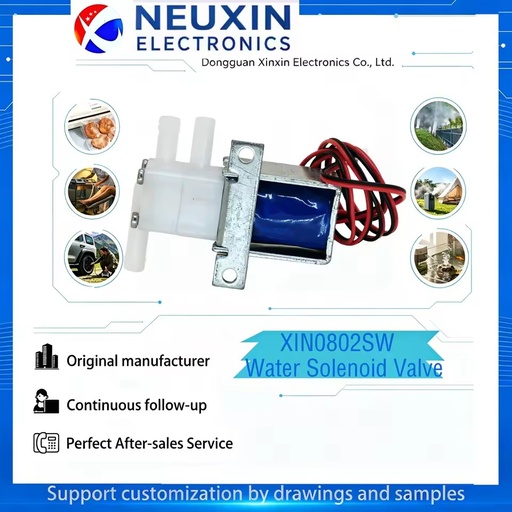 Custom Electric Micro Solenoid Valve with Precise Liquid Flow Regulation OEM Industrial Water Valve Parts
