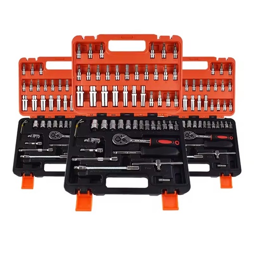 Multifunction 53pcs socket wrench tool set car repair tool set with ratchet wrench