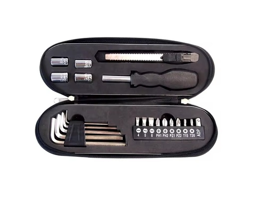 22pcs New Product Tin Box Business Gift Hand Repair Tool Kit for Promotion