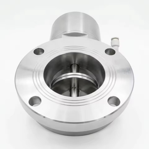 Stainless Steel Pneumatic Gearbox Knife Gate Valve Handwheel PN10 PN16 Model LFZF-50L(P) for Water Media Fluid Pipelines Room