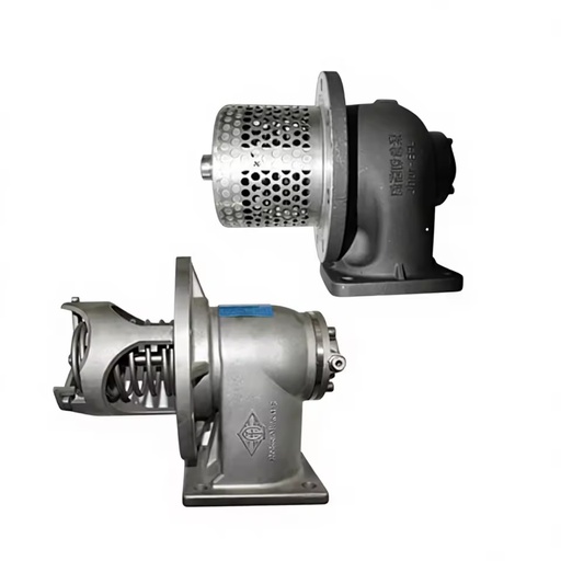 Emergency Shut-Off Safety Valve T-Shaped Three-Way Flow Passage Pneumatic Aluminum Alloy Gas-Tight 4-inch Port High Temperature