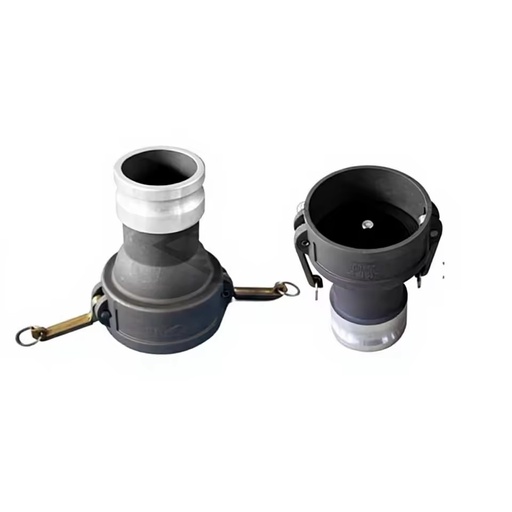 Aluminum Vapor Recovery Reducing Vent Adaptor Camlock Male End Hexagon Head Float Poppet Check Valve for Fuel Tanker Bottom