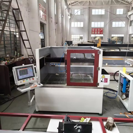 Waterjet Cutting Machine Small Size Industrial CNC Water Jet Cutter for Thick Steel Plate Metal Cutting CE Certified