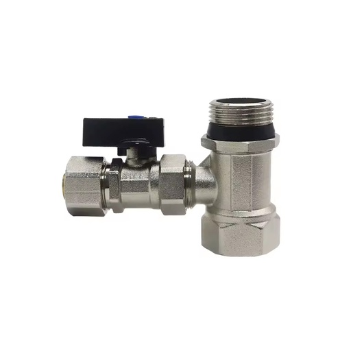 Brass Manifold Extension Valve 1 Way for Floor Heating System