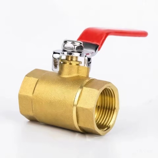 DN15-DN50 Forged Brass Ball Valve Threaded Lever Handle PN16 Full Port Shut Off Valve for Industrial and Plumbing Systems