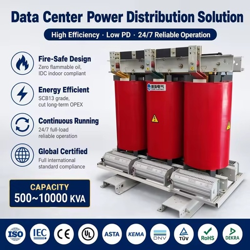 Full ANSI Compliance North American Projects Data Center Dry Type Transformer for Bulk Project Procurement