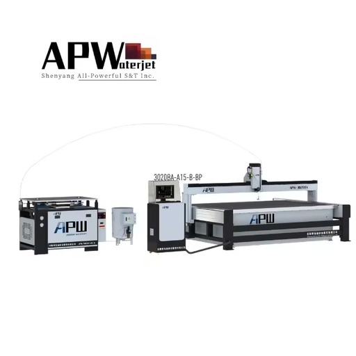 APW Cnc Ceramic Water Jet Cutter Machine Stone Cutting Water Jet Machine