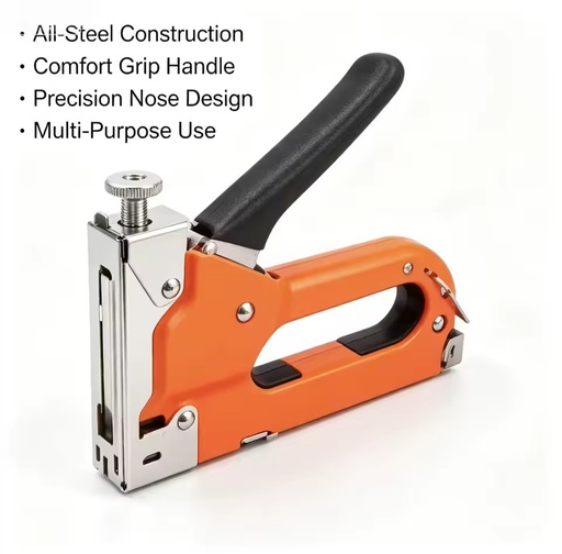 Durable High Density Fabric Hybrid Manual Nail Gun High Quality Industrial Heavy Duty Construction DIY Tool 2 Finish Nails 1