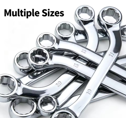 5pcs Assorted Sizes Custom Auto Repair Hand Tools S Type Double Box Ring Torx Spanner Wrench Set