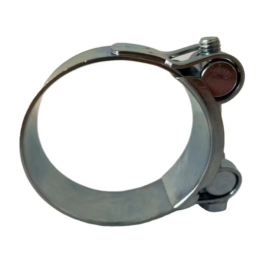 Automotive & Industrial Use Heavy Duty 60mm Polished Stainless Steel Worm Gear Hose Clamps