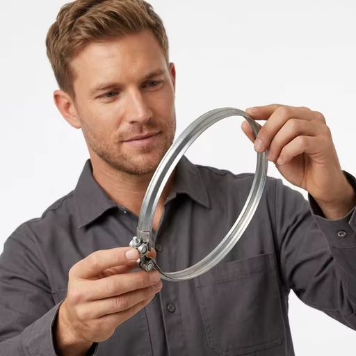 304 Stainless Steel Metric Rubber Cushioned Insulated P R Type Loop Cable Holder Pipe Clamp 160mm