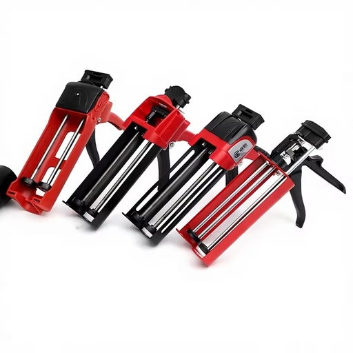 Factory Wholesale Industrial Double-tube Manual Grouting Glue Gun Tile Decoration Special Plastic Labor-saving OEM Customizable