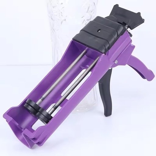 Dual Sealant Dispensing Tool Adhesive and Sealant Metal Frame Caulking Gun Heavy Duty Manual Dispenser Tool