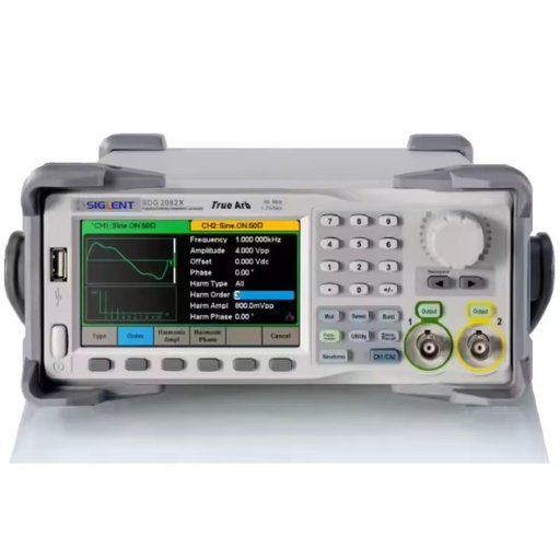 SDG2082X Factory Directly Wholesale Wavelength 8Pts-8Mpts Function/Arbitrary Output Easypulse Technology Waveform Generator