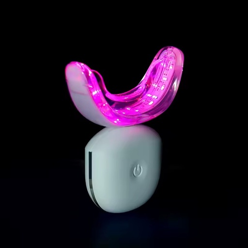 3-Color 3 Wavelength Oral Light Therapy 410 660nm 850nm Device Red + NIR + Blue Light Gum Care Oral Hygiene Machine OEM