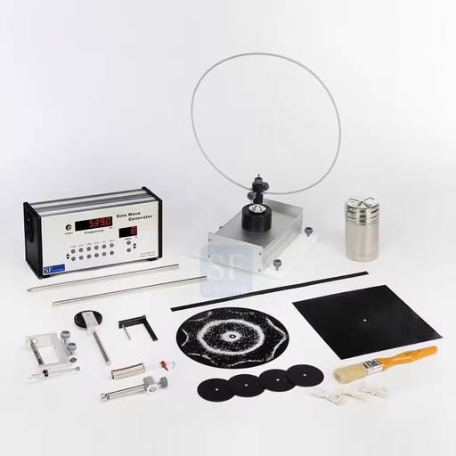 () Mechanical Waves and Resonance Set for Physics Standing Wave Chladni Plates Transverse Longitudinal Oscillation Bohr
