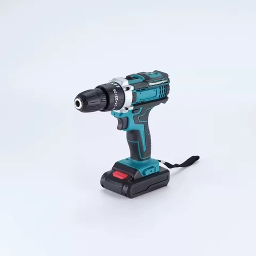 Household Multi Function 21V Cordless Impact Drill Lithium Battery Electric Screwdriver Hand Drill Kit For Cross Border