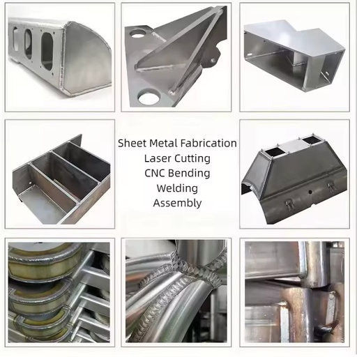OEM Custom High Quality Bending Metal Engineering Frame Welding Service Structural Parts