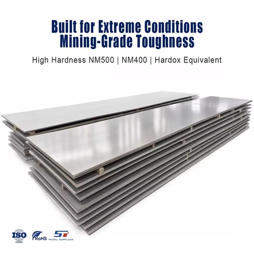 NM450 NM500 AR500 A500 A500 Steel Plate with High Wear Resistance Abrasion Sheet for Mining Machinery