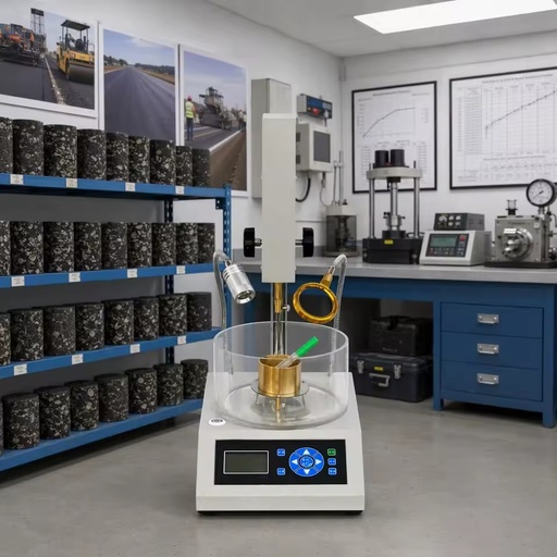 Automatic High Precision Asphalt Penetration Tester Bitumen Penetrometer ASTM D5 EN 1426 Laboratory Testing Equipment