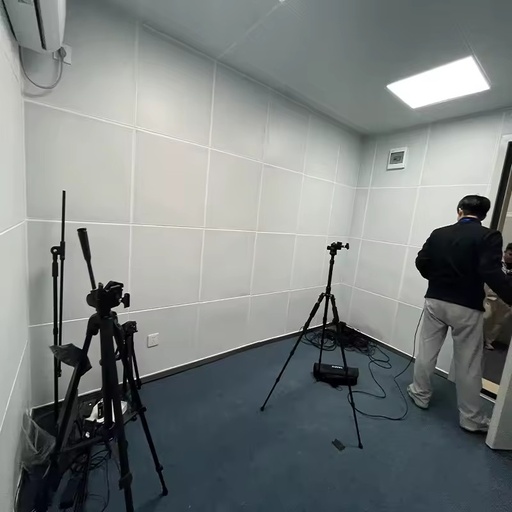 JH Silent Testing Room Abnormal Sound Testing System Acoustic Laboratory with Steel Plate Construction and 1 Year Warranty
