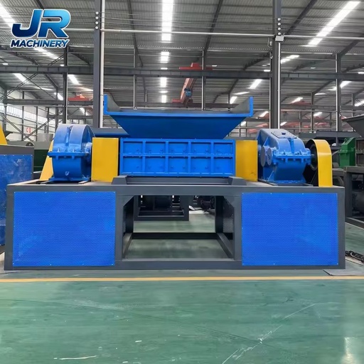Industrial Double Shaft Scrap Metal Shredder Automatic Mini Shredder Machine Double Shaft Design Cost-Effective Plastic Shredder