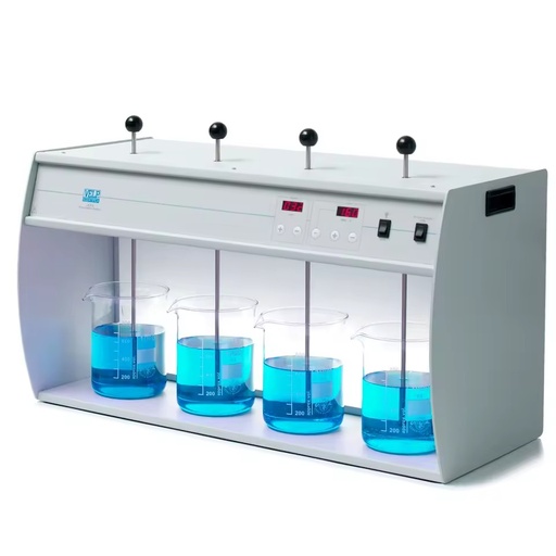 GENERAL LABORATORY EQUIPMENT WATER QUALITY TESTING JAR TEST APPARATUS 6 TEST..