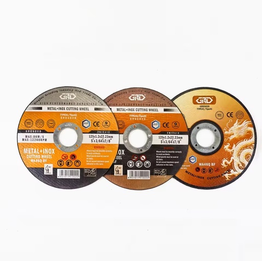 Factory Wholesale All Sizes Super Thin 4 Inch Cutting Wheel Cut off Wheels Cutting Disk 125mm Metal Steel Cutting Disc