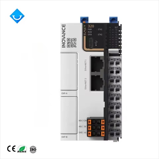 Original New Innovance Easy Series PLC Easy521-0808TN EtherCAT-enabled RS485 Programmable Controller CPU with 20 I/O and 240V