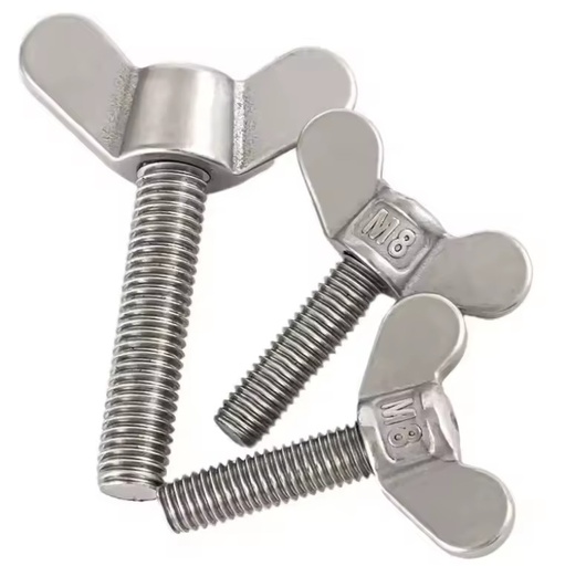 Manufacturer's Stainless Steel SS 304 316 316L Round Wing Butterfly Wing Head Welding Screw