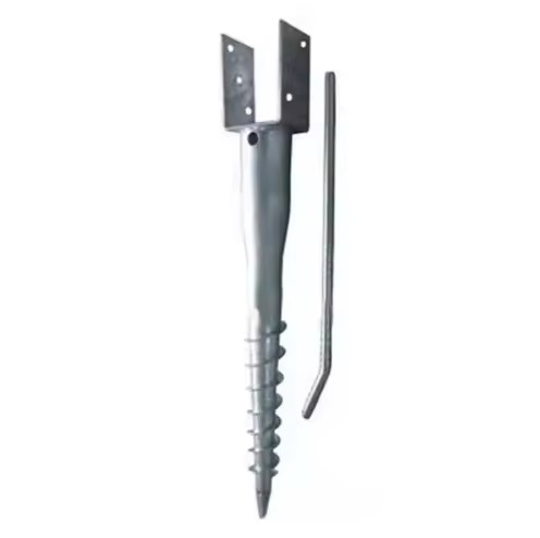 Manufacturer's Screw Ground Anchor U Type Ground Anchor Extension 76Mm Ground Screw
