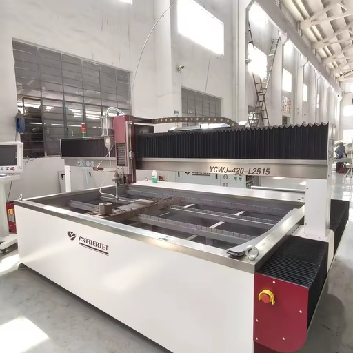 YCWJ 5axis L2014 Waterjet Cutter 10° Angled Cutting Porcel Water Jet Cutting for Porcelain