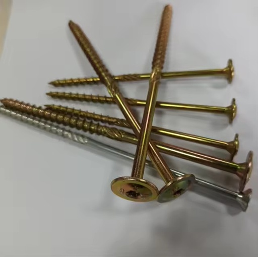 Chipboard Tornillo Type 17 Truss Wafer Head Torx Slotted Chipboard Wood Screw Self Tapping Chipboard Screw Torx With Knurled