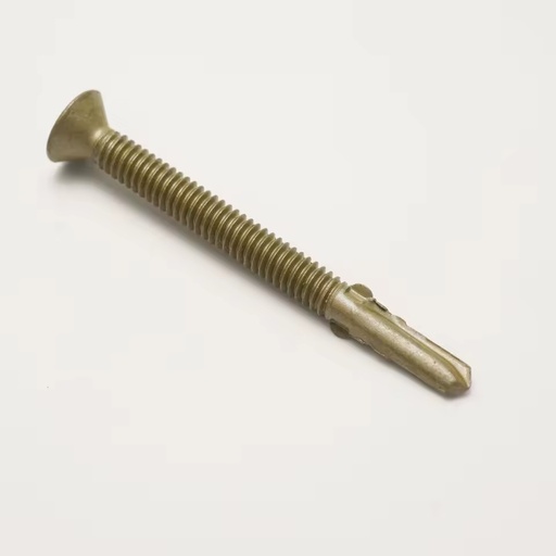 Factory CSK Head Torx Self Drilling Screw with Wings Carbon Steel Galvanized CSK Head Self Drilling Screw with Rips